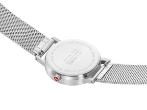 Mondaine SBB Classic Quartz Uhr, Grau, 36 mm, A660.30314.80SBJ