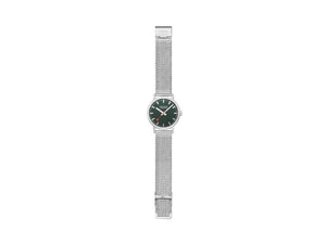 Mondaine SBB Classic Quartz Uhr, Grün, 40 mm, A660.30360.60SBJ