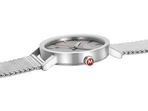 Mondaine SBB Classic Quartz Uhr, Grau, 40 mm, A660.30360.80SBJ
