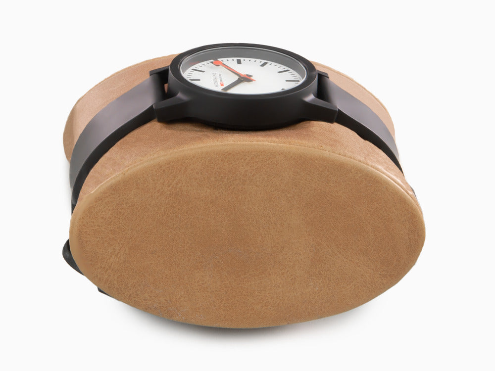 Mondaine Essence Quartz Uhr, Ökologisch - recycelt, 32mm, MS1.32110.RB