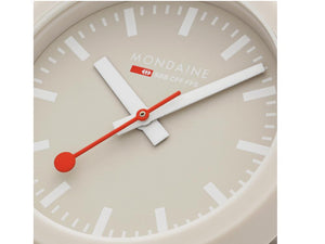 Mondaine Essence Grey Quartz Uhr, Ökologisch, Grau, 32 mm, MS1.32170.LK