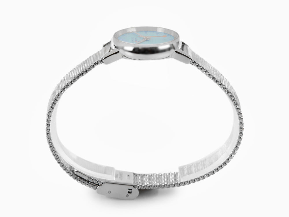 Mondaine SBB Evo2 Turquoise Lake Quartz Uhr, Blau, 26 mm, MSE.26140.SM