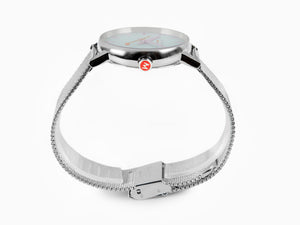 Mondaine SBB Evo2 Turquoise Lake Quartz Uhr, Blau, 35 mm, MSE 