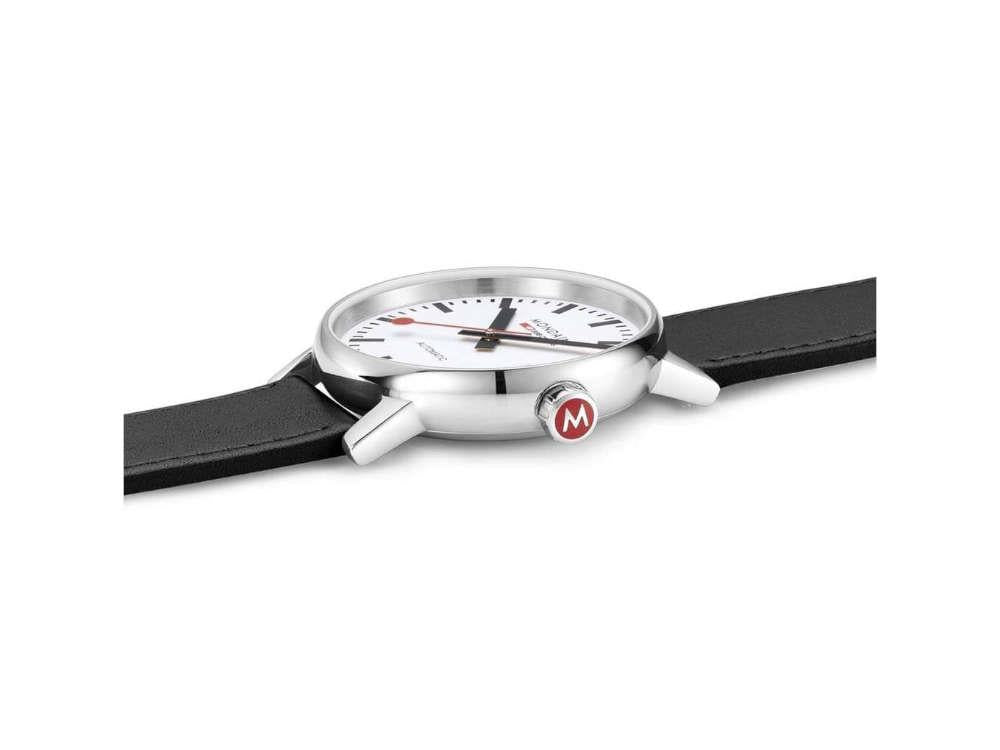 Mondaine SBB Evo2 Automatik Uhr, Weiss, 40 mm, MSE.40610.LB