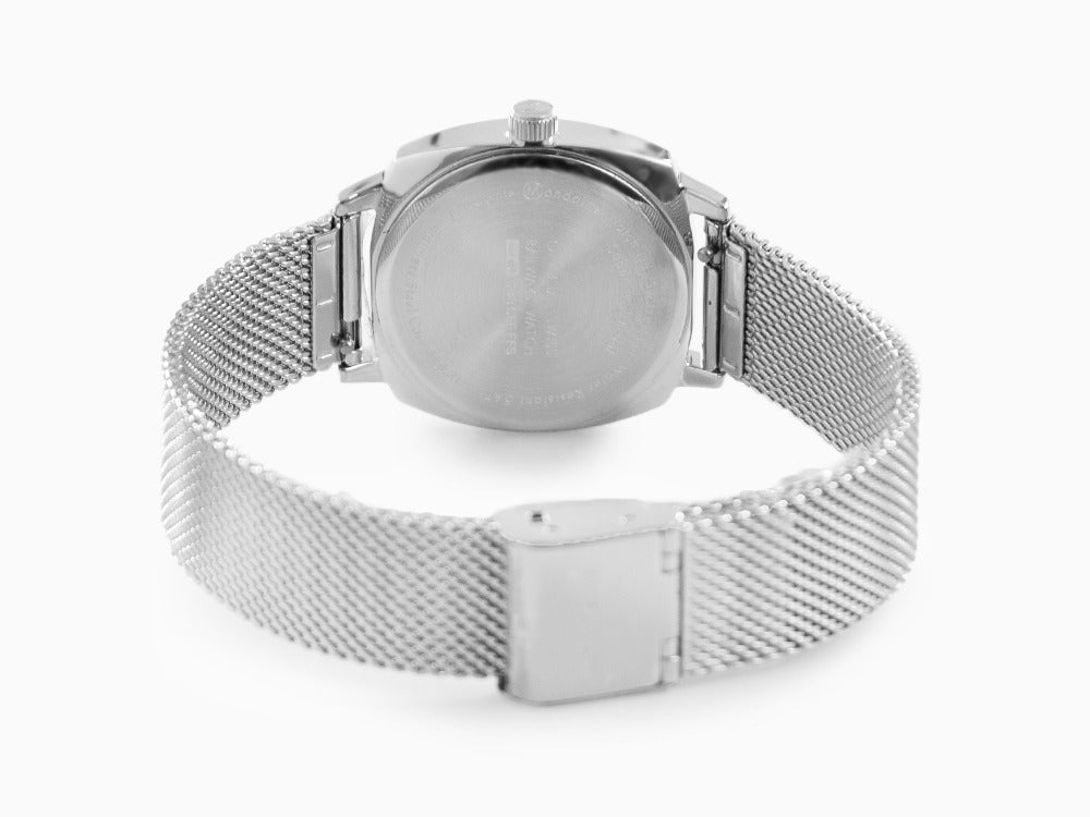 Mondaine Cushion Quartz Uhr, Weiss, 31 mm, MSL.31110.SM