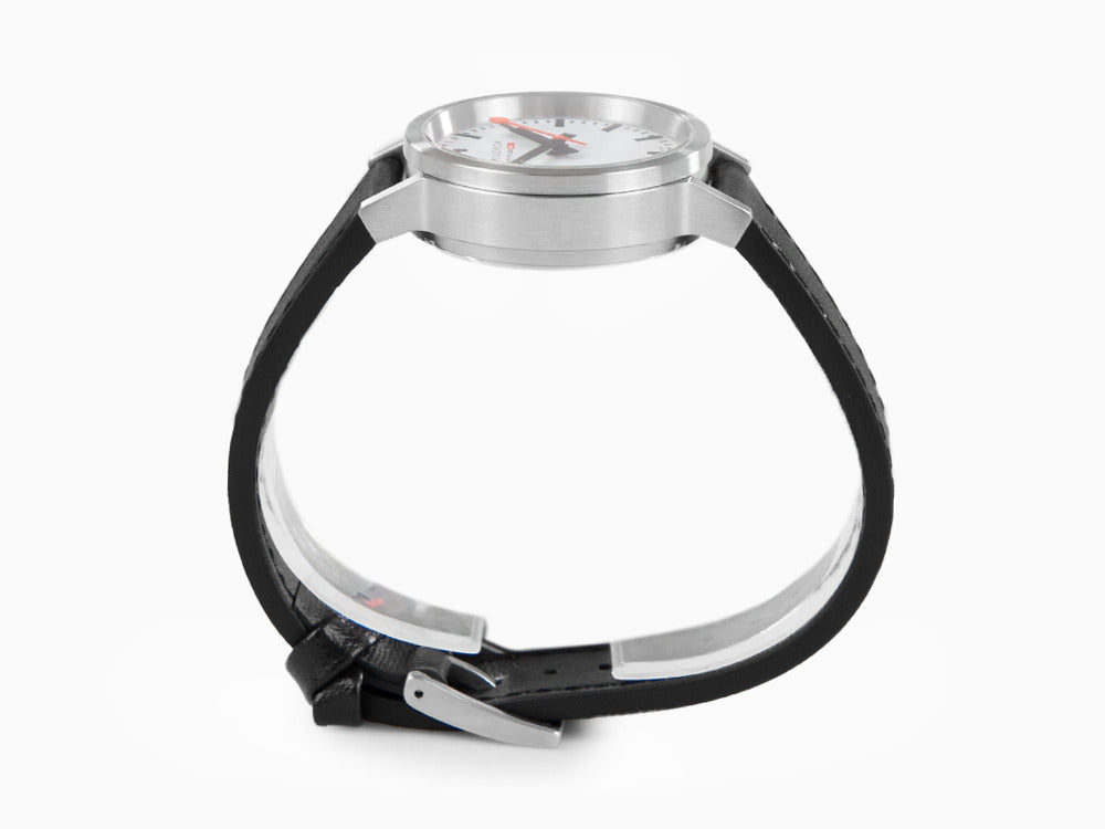 Mondaine SBB Stop2go Quartz Uhr, Weiss, 34 mm, 3 atm, MST.3401B.LBV.SET