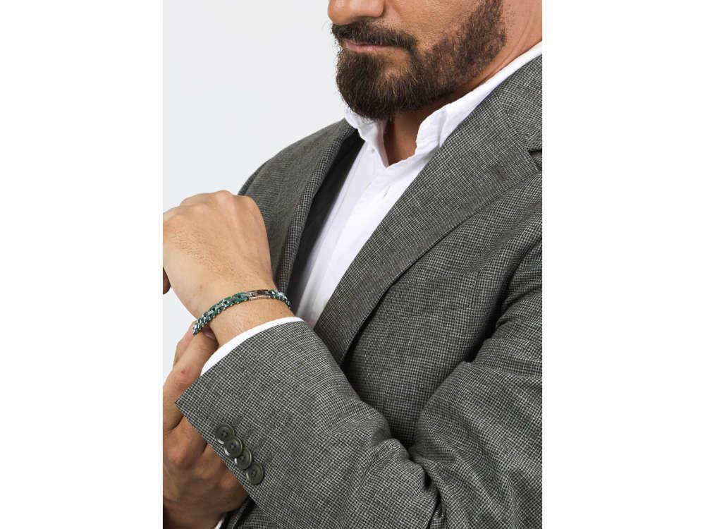 Maserati Gioielli Armband, Stahl, Grün, JM425ATZ66