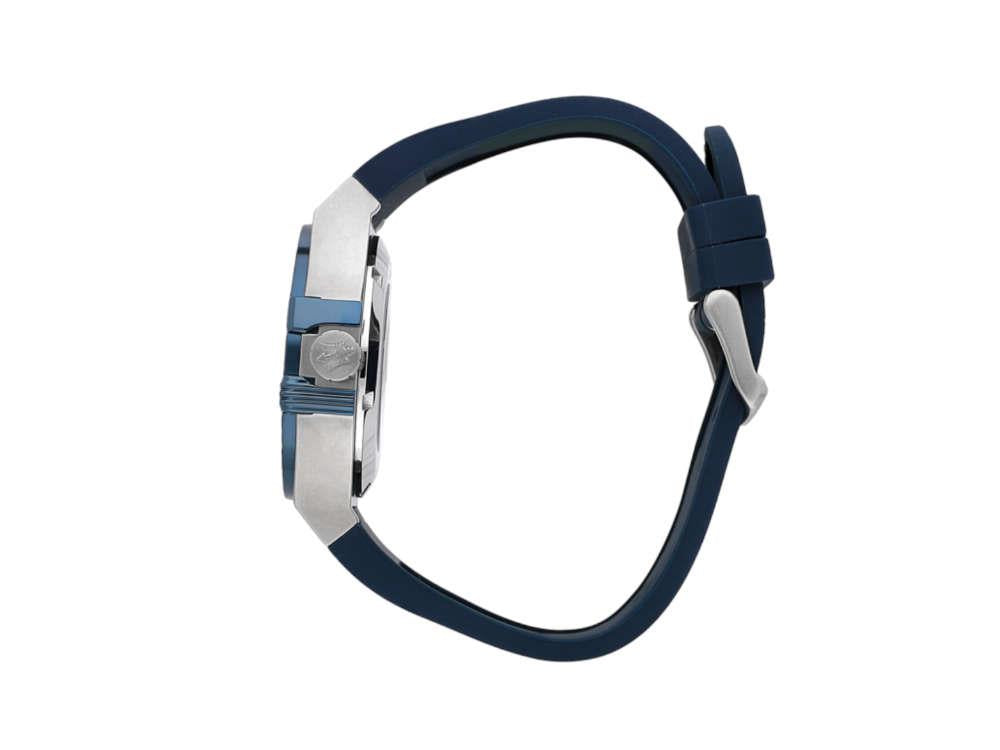 Maserati Potenza Automatik Uhr, Blau, 40 mm, Shapir-Glas