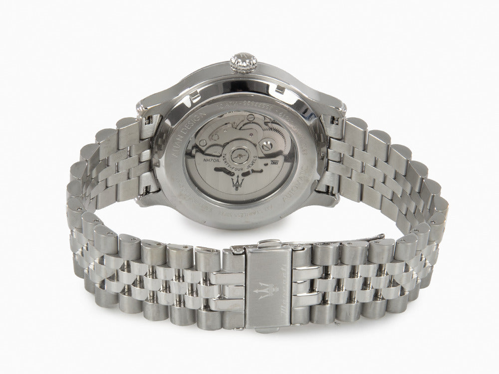 Maserati Epoca Automatik Uhr, Grün, 42 mm, Mineral Glas, R8823118010