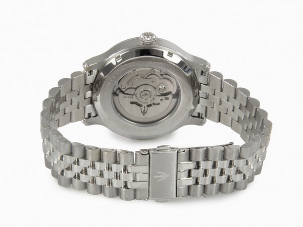 Maserati Epoca Automatik Uhr, Grün, 42 mm, Mineral Glas 