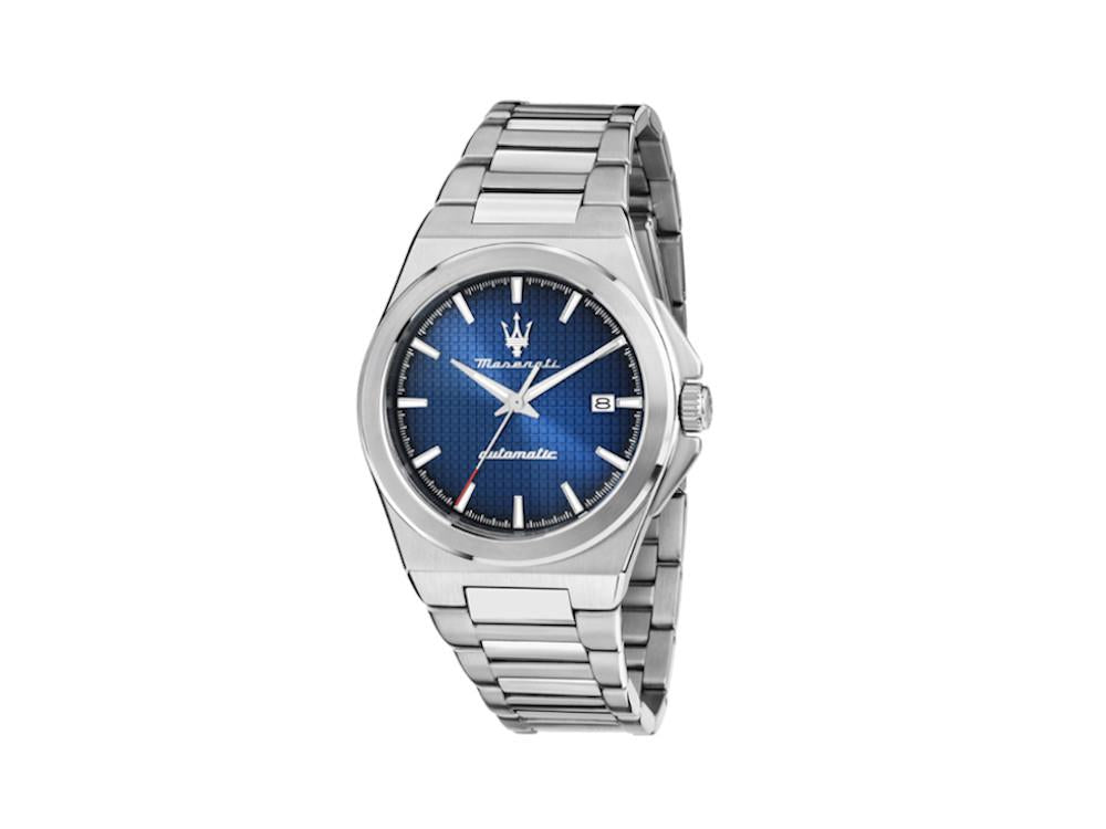 Maserati Velocitá Slim Automatik Uhr, Blau, 41 mm, R8823153001