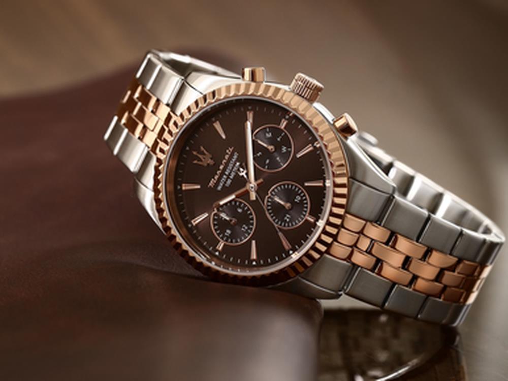 Maserati Competizione Quartz Uhr, Bronze, 41 mm, R8853100049