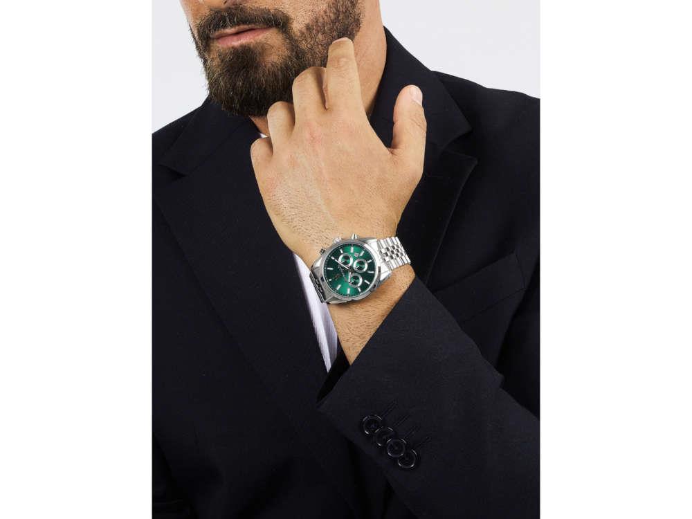 Maserati Attrazione Quartz Uhr, Grün, 43 mm, Mineral Glas, R8853151023