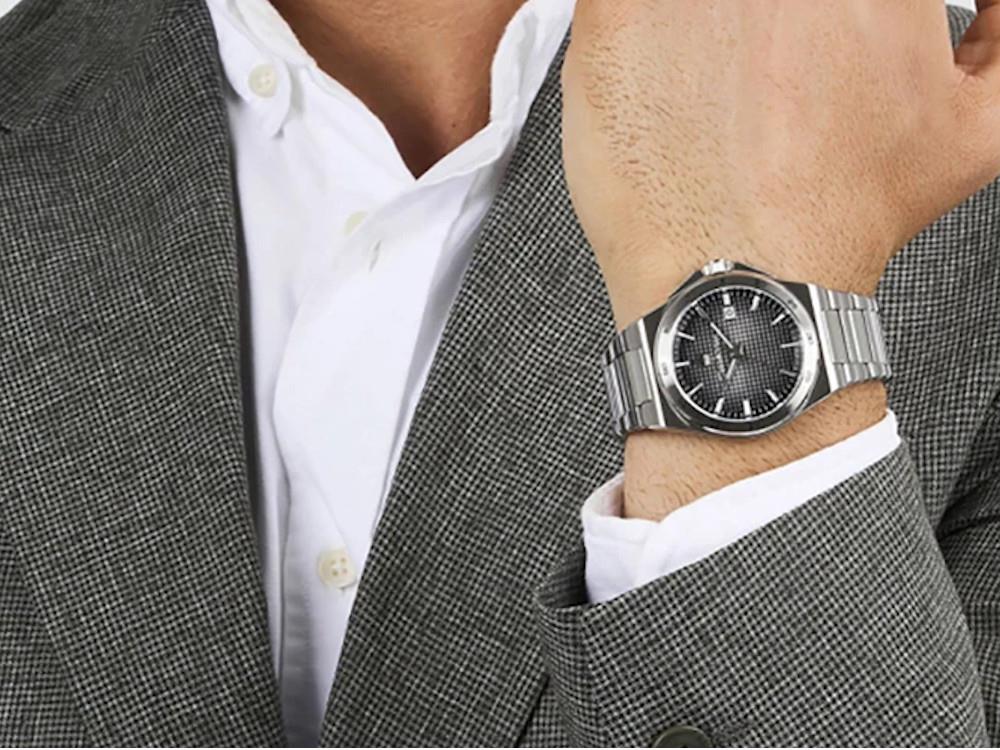 Maserati Velocitá Slim Quartz Uhr, Grau, 40 mm, R8853153004