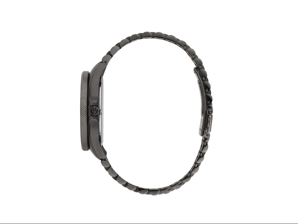 Maserati Sfida Dark Edition Quartz Uhr, Schwarz, 44 mm, R8853154003