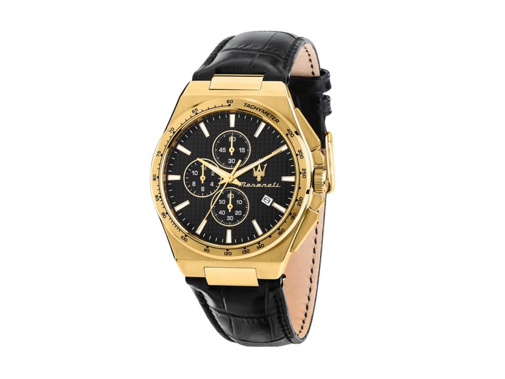 Maserati Velocitá Slim Quartz Uhr, Schwarz, 41 mm, R8871653001