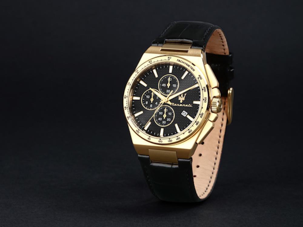 Maserati Velocitá Slim Quartz Uhr, Schwarz, 41 mm, R8871653001