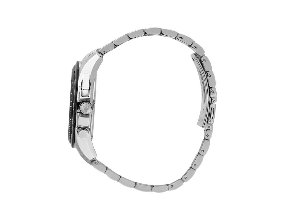 Maserati Traguardo Quartz Uhr, Grau, 45 mm, Limitierte Edition, R8873612068