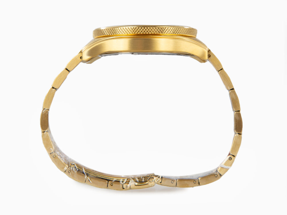 Maserati Sfida Quartz Uhr, PVD Gold, Gold, 44 mm, Mineral Glas, R8873640005