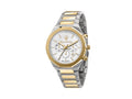 Maserati Stile Quartz Uhr, PVD, Weiss, 45 mm, Mineral Glas R8873642009