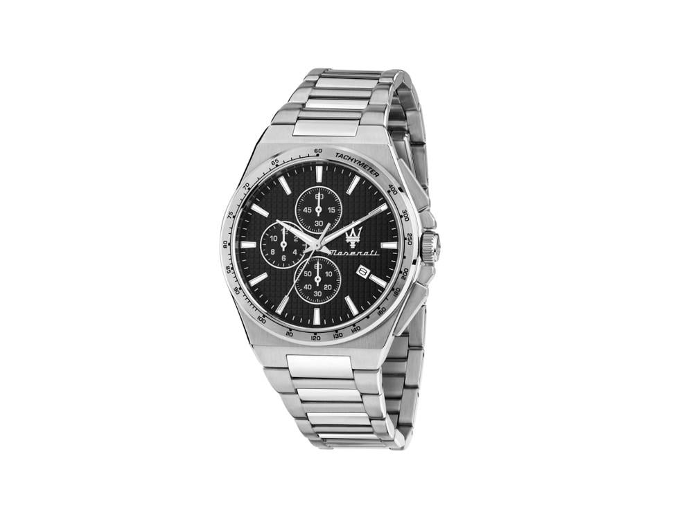 Maserati Velocitá Slim Quartz Uhr, Schwarz, 41 mm, R8873653004