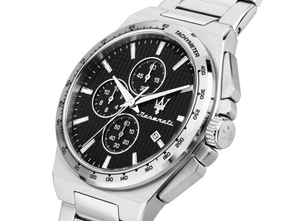 Maserati Velocitá Slim Quartz Uhr, Schwarz, 41 mm, R8873653004