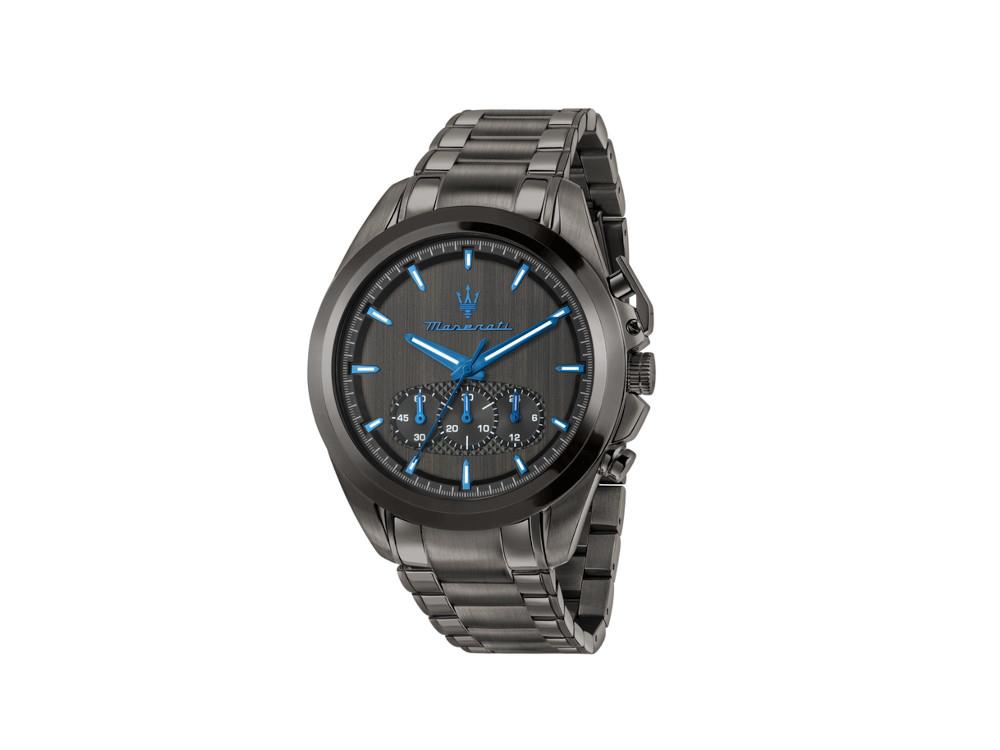 Maserati Traguardo  Dark Edition Quartz Uhr, Schwarz, 43 mm,  R8873654001
