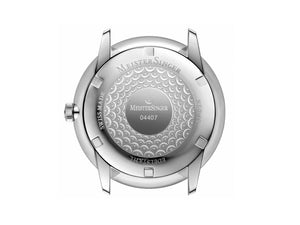 Meistersinger Neo Azureblue Automatik Uhr, 36 mm, Milanaise, NE914-MIL18