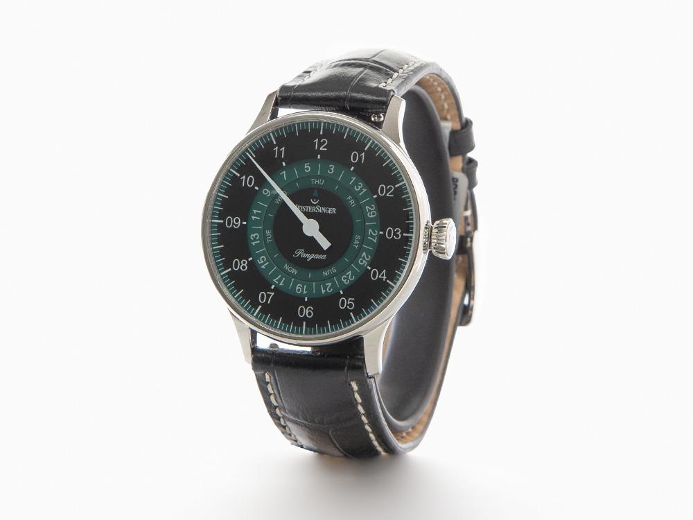 Meistersinger Pangaea Day Date Automatik Uhr, Grün, PDD902P-SG01W