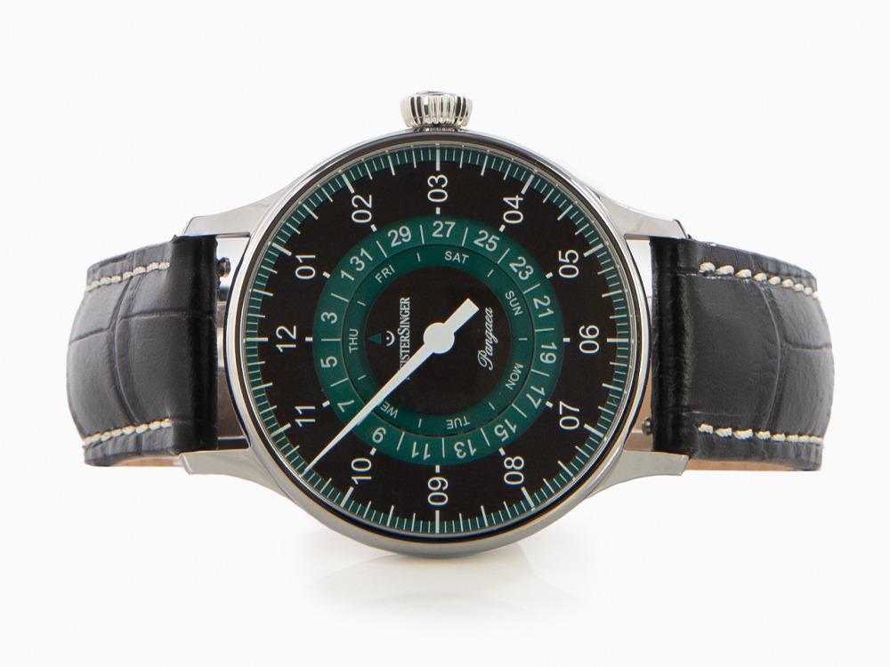 Meistersinger Pangaea Day Date Automatik Uhr, Grün, PDD902P-SG01W
