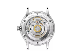 Meistersinger Pangaea Day Date Automatik Uhr, 40 mm, Gelb, S-PDD9Z25-MGB20