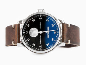 Meistersinger Stratoscope Automatik Uhr, SW 220-1, 43 mm, Blau, ST982-SVSL02