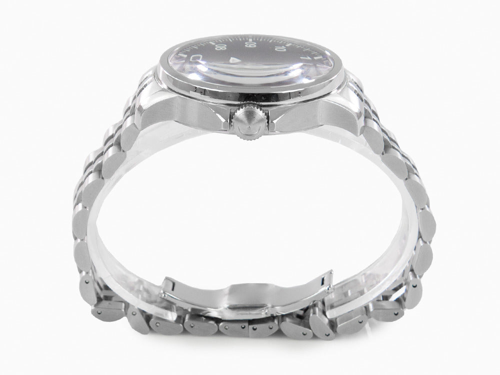 Meistersinger Unomat Automatik Uhr, SW-400, 43 mm, Schwarz, UN902