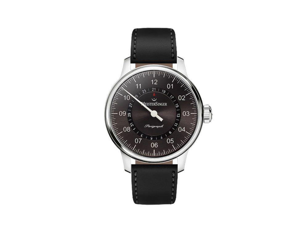 Meistersinger Perigraph Automatik Uhr, Anthracite sunburst, AM1007-SCF01