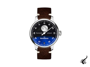 Meistersinger Stratoscope Automatik Uhr, SW 220-1, 43 mm, Blau, ST982-SVSL02