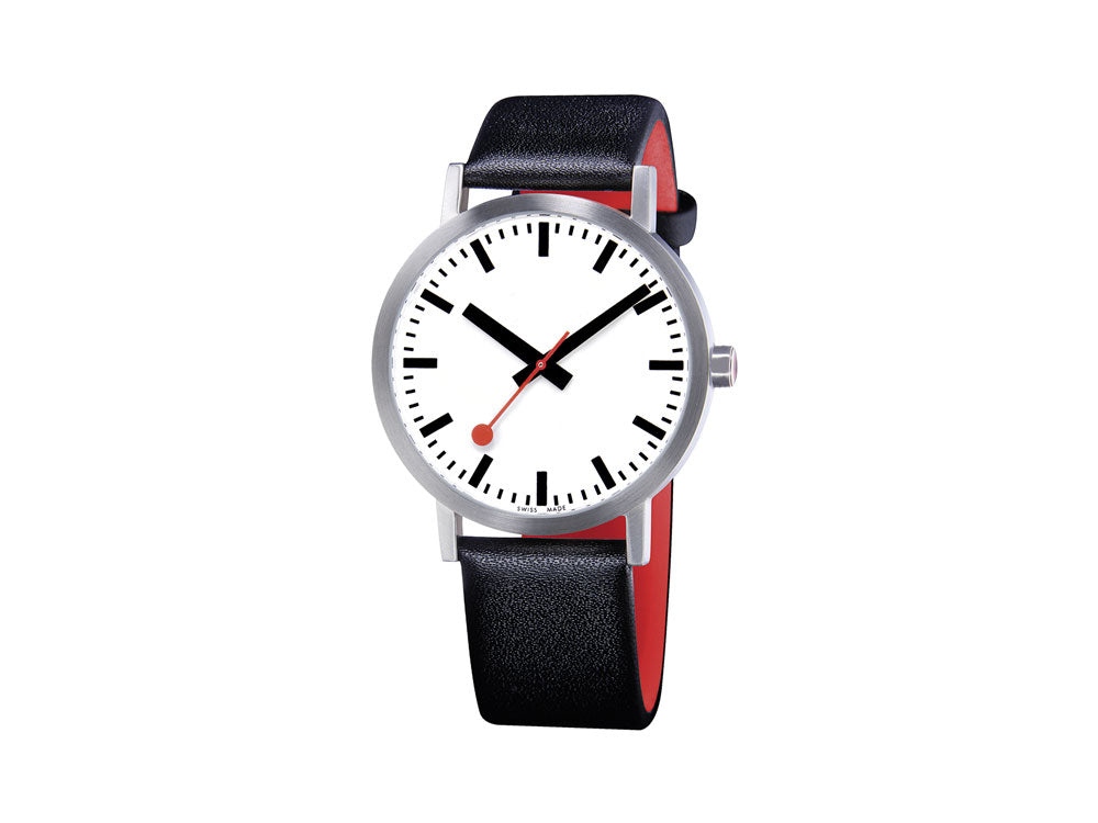 Mondaine Classic Pure Quartz Uhr, Ronda 513, 40mm, A660. 30360.16OM