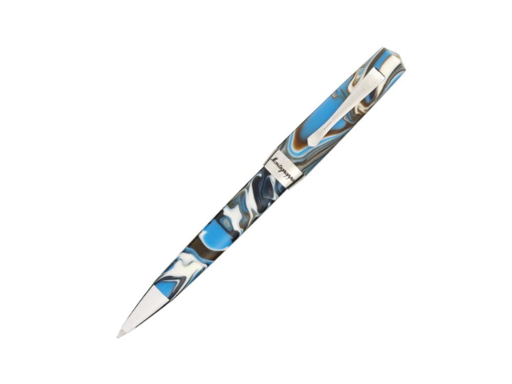 Montegrappa Elmo 02 Sorapis Kugelschreiber, Edelharz, Edelstahl, ISE2RBAB