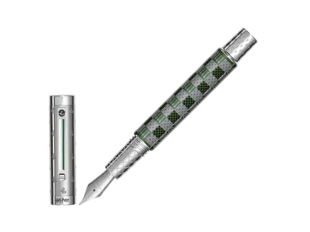 Montegrappa Harry Potter Slytherin Füllfederhalter, Grün, ISHPR-ST