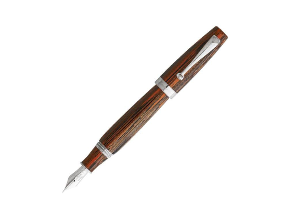Montegrappa Miya Brick Red Ebonite Füllfederhalter, Limit Ed., ISMIA-IR