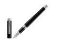 Montegrappa Quattro Füllfederhalter, Palladium, 14k Gold Flex, ISZ4I-XP