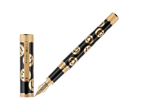 Montegrappa Smiley Heritage The 1972 Füllfeder, Limitierte Ed, ISZES-4T