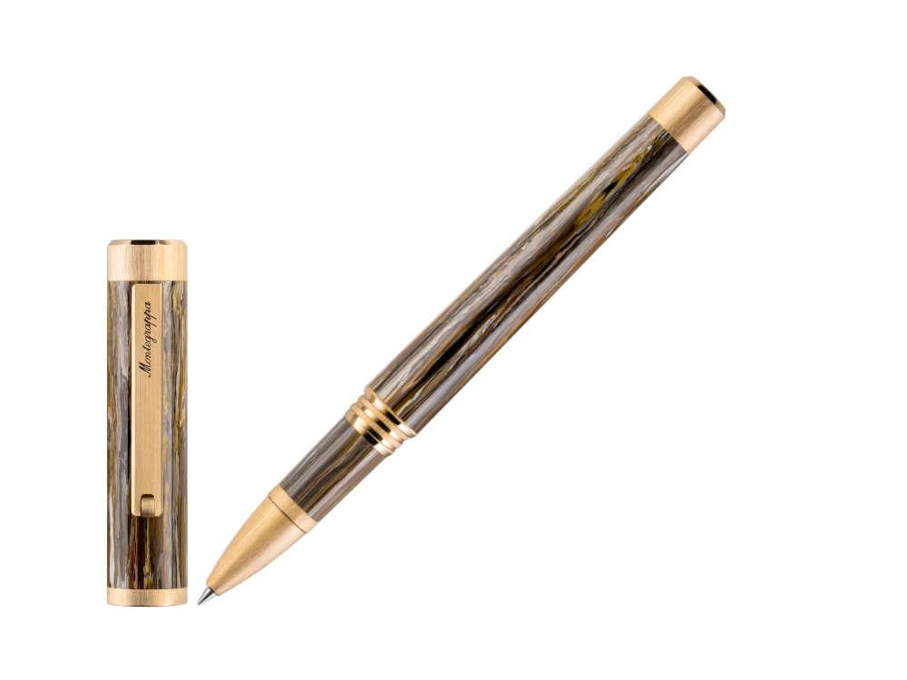 Montegrappa Zero Zodiac Capricorn Roller, Montegrappite, Vergoldet, ISZEZRIY-M3