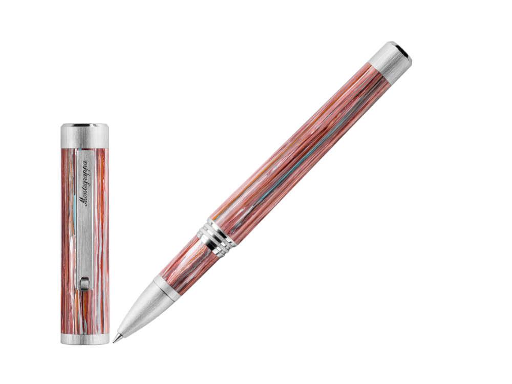 Montegrappa Zero Zodiac Pisces Roller, Rose, Edelstahl, ISZEZRIP-S2