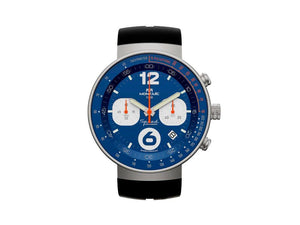 Montjuic Speed Chronograph Quartz Uhr, Edelstahl 316L, Blau, 45 mm, MJ2.0303.S