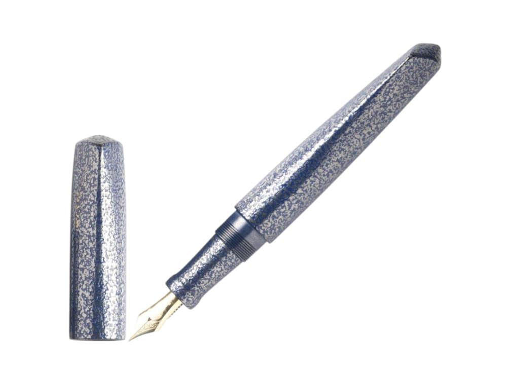 Nakaya Dorsal Fin Ver.2 Suzu Ishime Füllfederhalter Kikyo