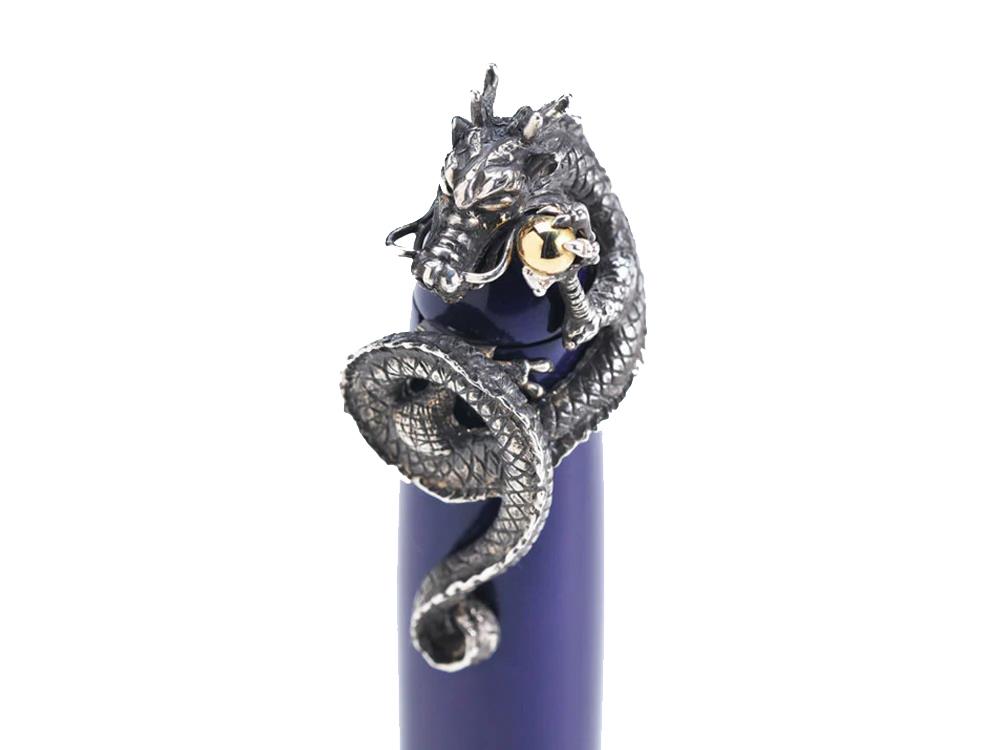 Nakaya Dragon II Stopper, Silber, Gold 18k