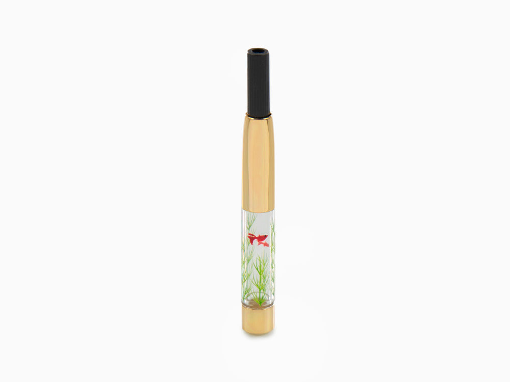 Nakaya Accesorios Konverter Maki-e converter, Gold fishes and plant