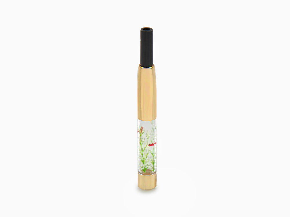 Nakaya Accesorios Konverter Maki-e converter, Gold fishes and plant