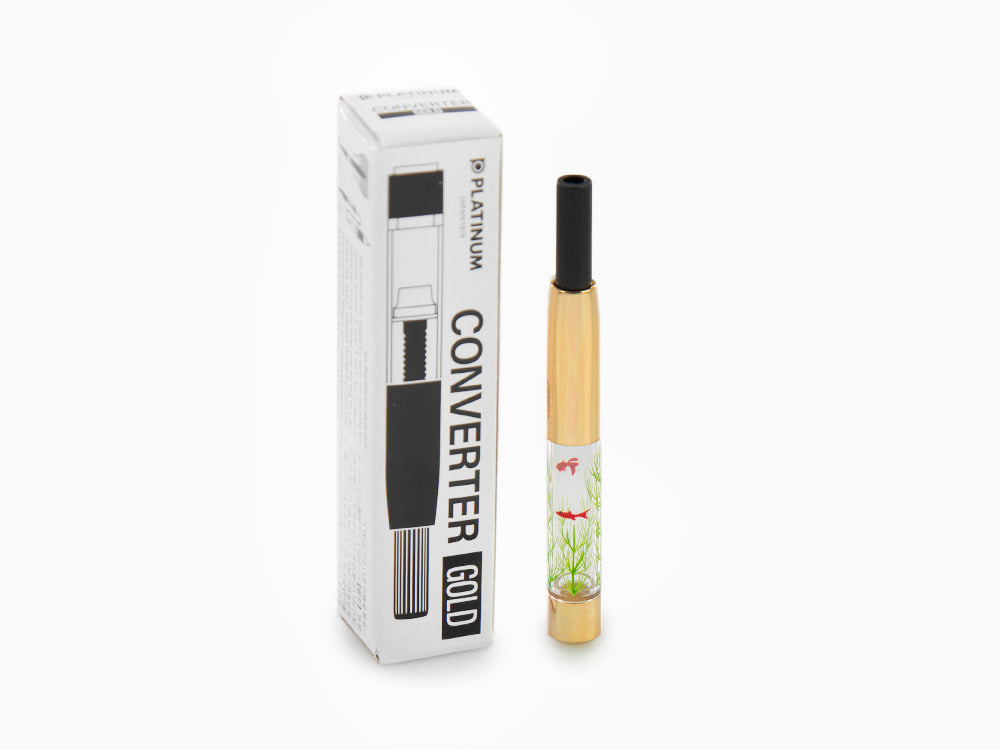 Nakaya Accesorios Konverter Maki-e converter, Gold fishes and plant