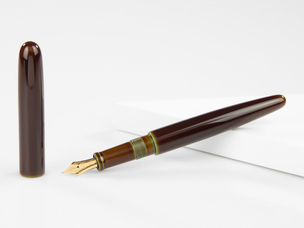 Nakaya Cigar Lomg Heki-Tamenuri Füller, Naturkautschuk und Urushi Lack